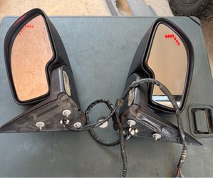 GMC Denali folding mirrors and master window switch