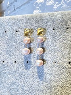 Baroque Pearl Drop Earrings