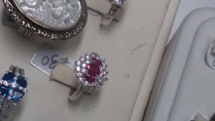 .925 cz Diamond Ring