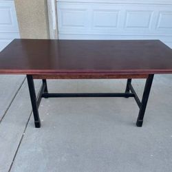 Large Hard Wood Dinning Table or Working Table