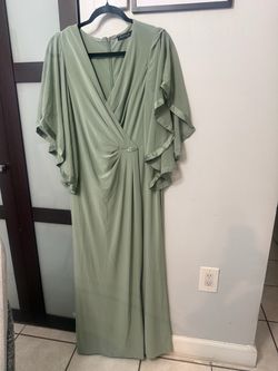 Vestido verde oliva