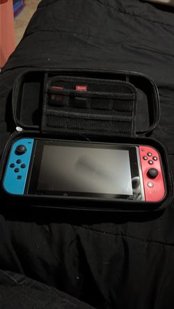 Nintendo switch bundle games+case