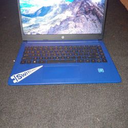 Blue HP Laptop 4 Sale!!!