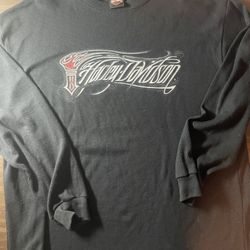 Men's Harley Davidson XL shirt Downtown Seattle long sleeve nice