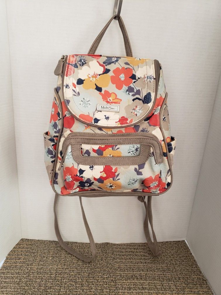 Backpack Purse By Multi Sak