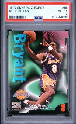1997 SKYBOX Z-FORCE #88 KOBE BRYANT PSA 4
