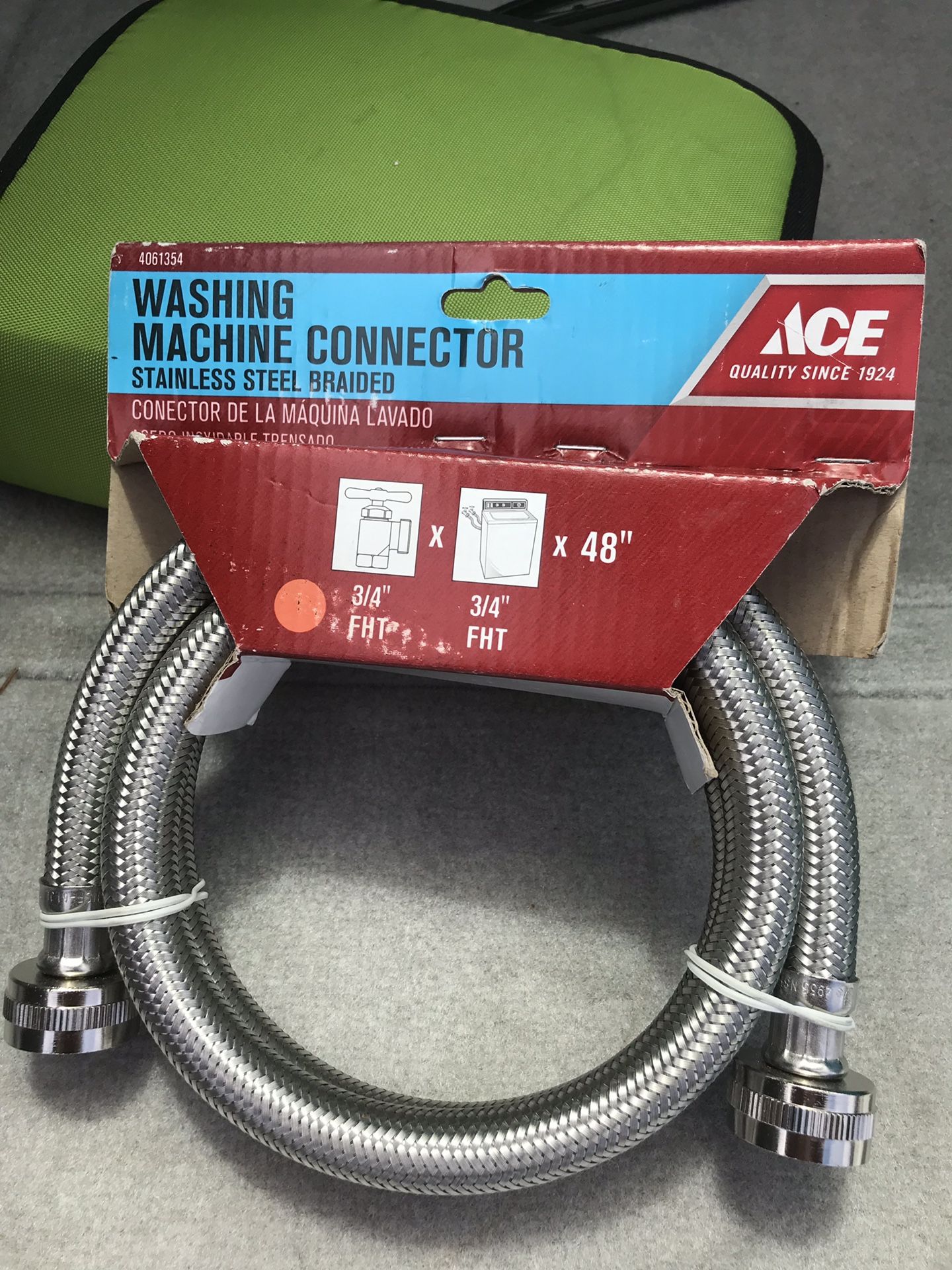 Washing machine connector