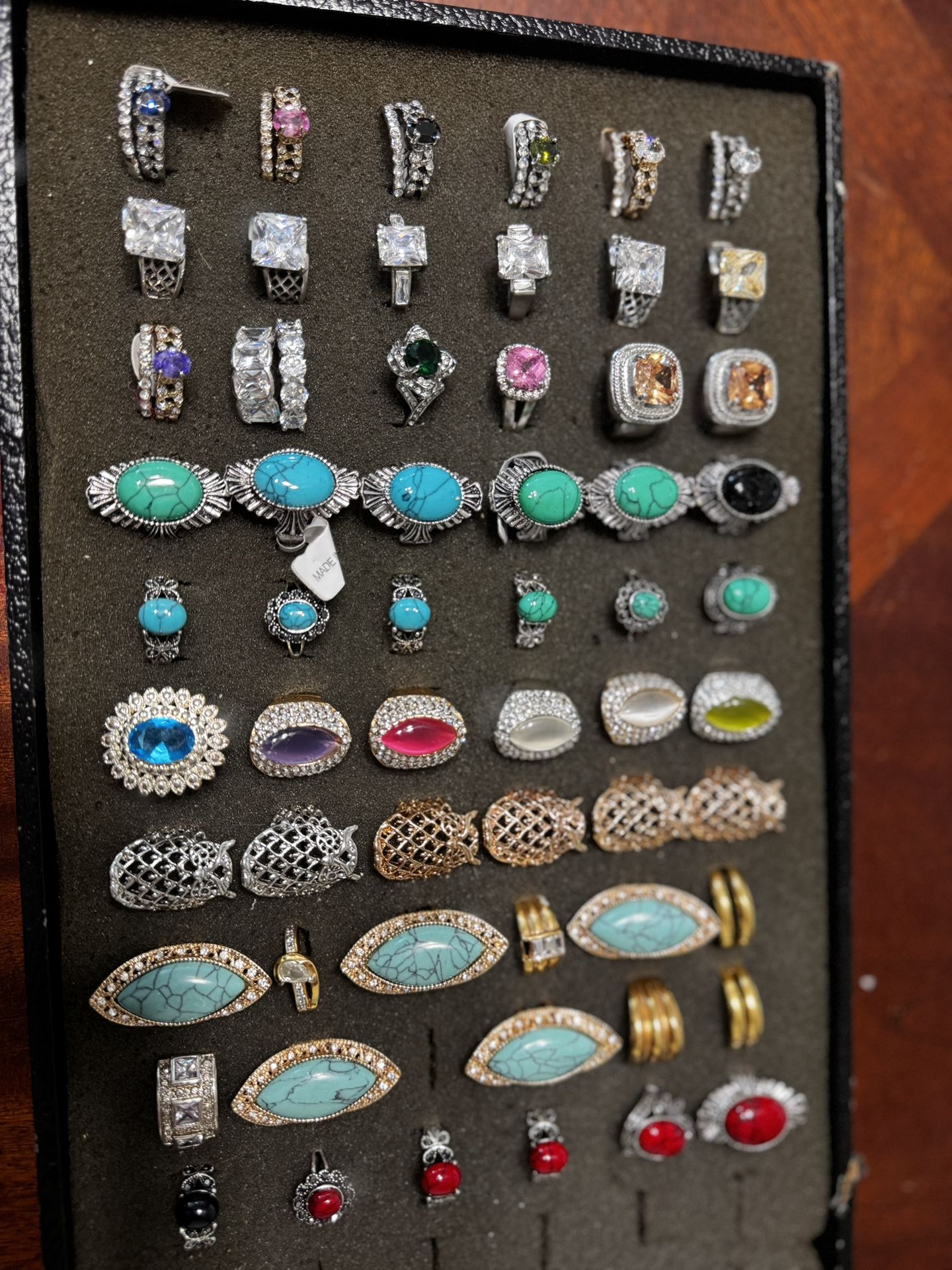 Gold And Silver Plated Rings!