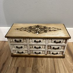 Wood Jewelry Box 
