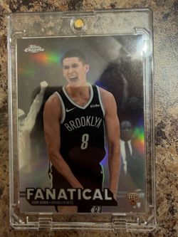 Egor Demin Topps Chrome Fanatical Rookie Card
