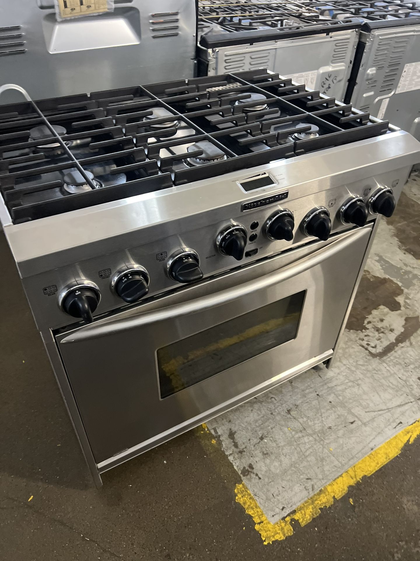 Kitchenaid 36” Dual Fuel Gas Range