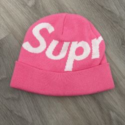 Pink Supreme Beanie