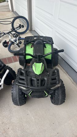 Green ATV for kids