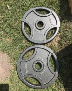 2-35lbs Olympic style weights. BRAND NEW