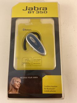 Jabra BT 350 Bluetooth Cordless Headset NIB