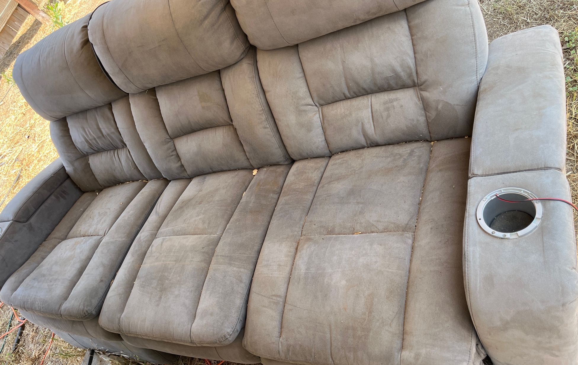Free Couch Recliner (gray)