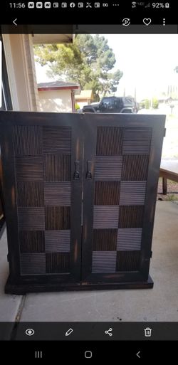 BEAUTIFUL BKACK ARMOIRE MODERN