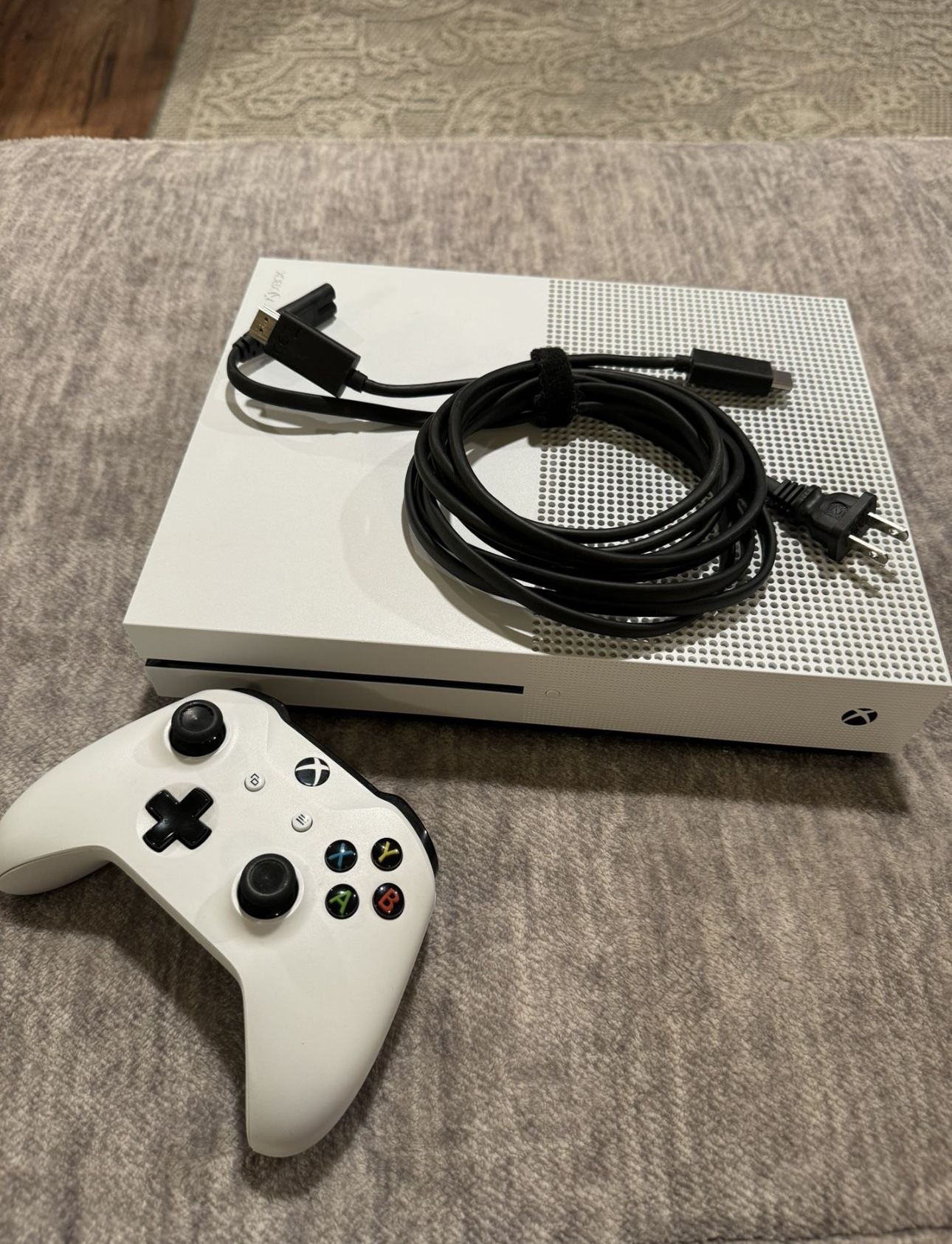 Xbox One S With Two Controllers