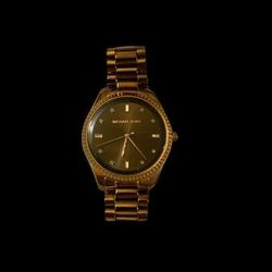 Blake Brown Dial Rose Gold-tone Ladies Watch MK3227 -

