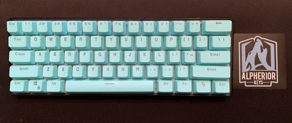 AlpheriorKeys backlit Double Shot PBT Keycaps