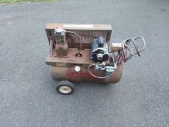 Electric air compressor. Works great.