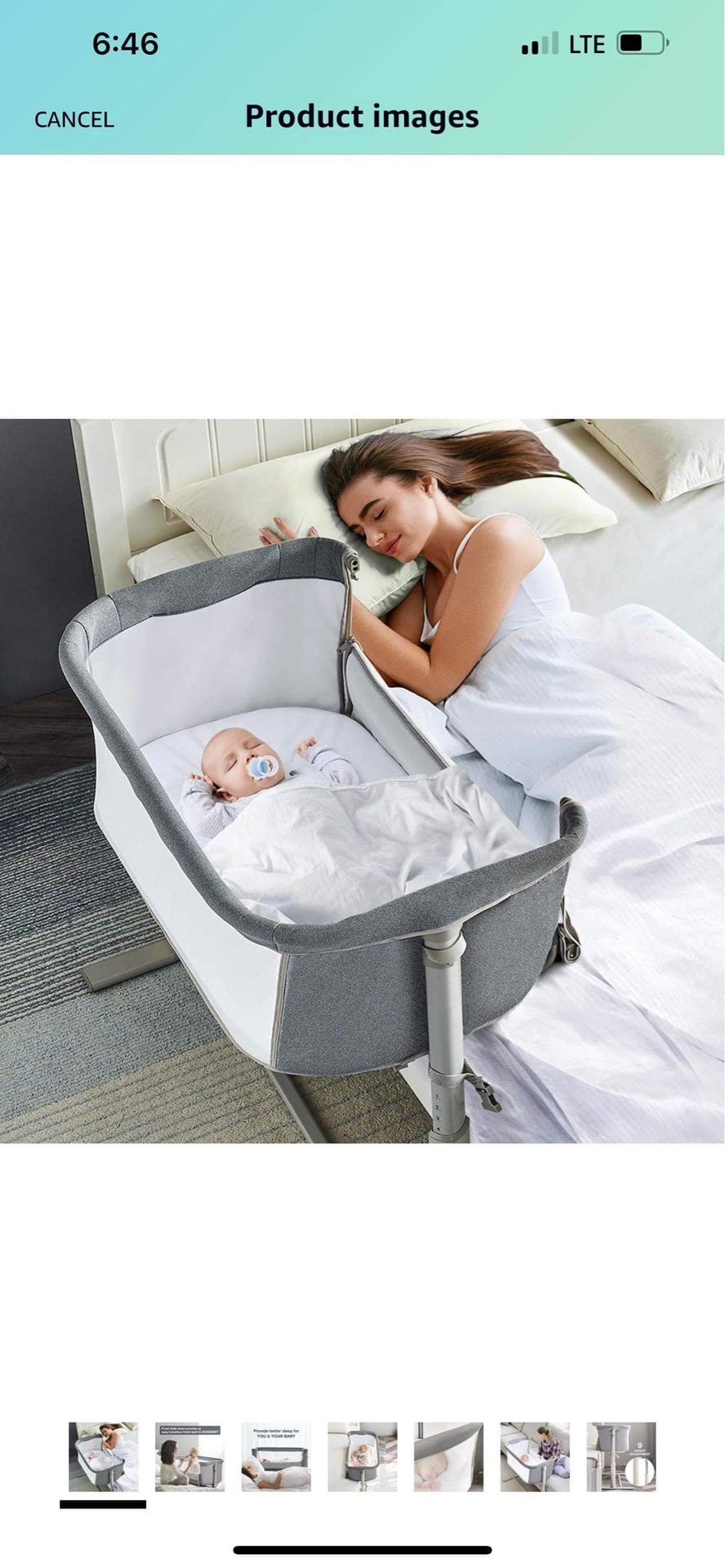 Grey Bassinet