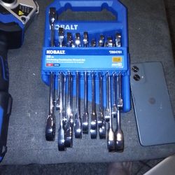 Ratcheting Combo Wrench Set 