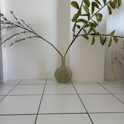 Decorative Vase And Faux Branch Set