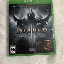 Diablo Reaper Of Souls Xbox One Video Game 