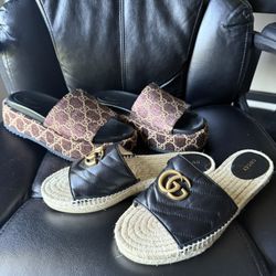Gucci women’s  slide sandals  Size 39 