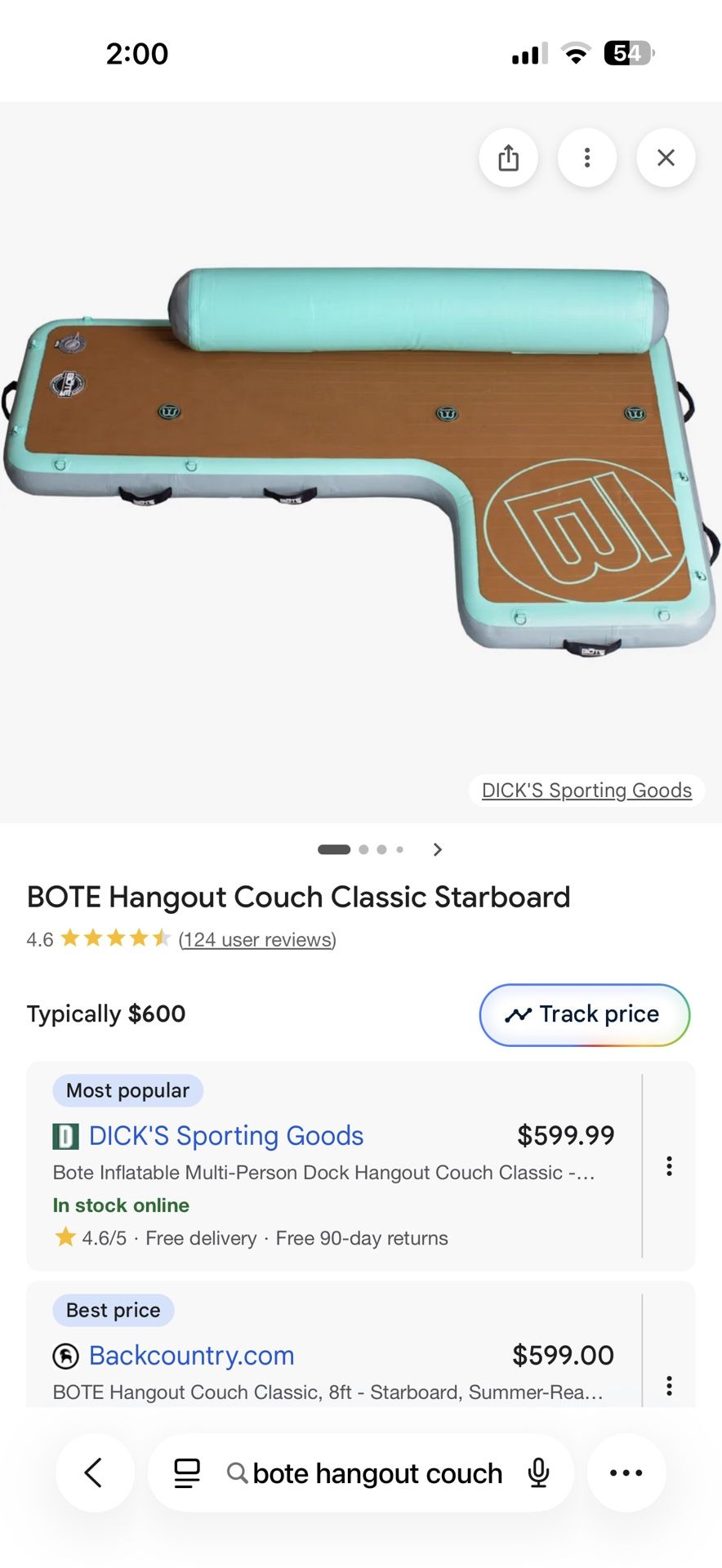 Bote Hangout Couch (floating Couch)