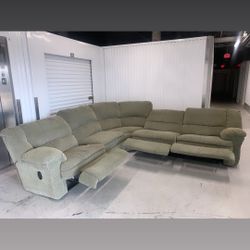 Comfy Sectional Recliner Sofa Couch 