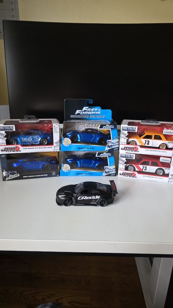 Jada Toys 1:32 Nissan Skyline And Datsun 510
