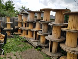 Wood spools