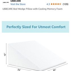 Free XL Wedge Pillow -Pick Up Only