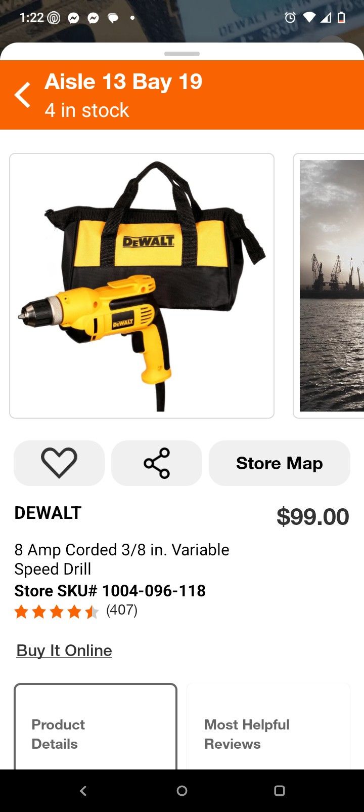 DeWalt Power Drill