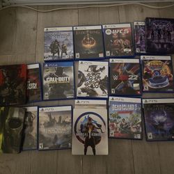 Ps5 Game Lot 