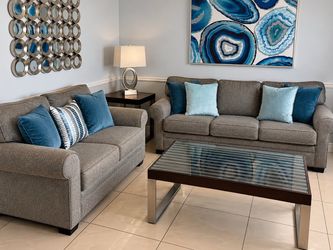 Two sofas