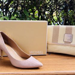 Calvin Klein, Pumps, Pink, 8 1/2