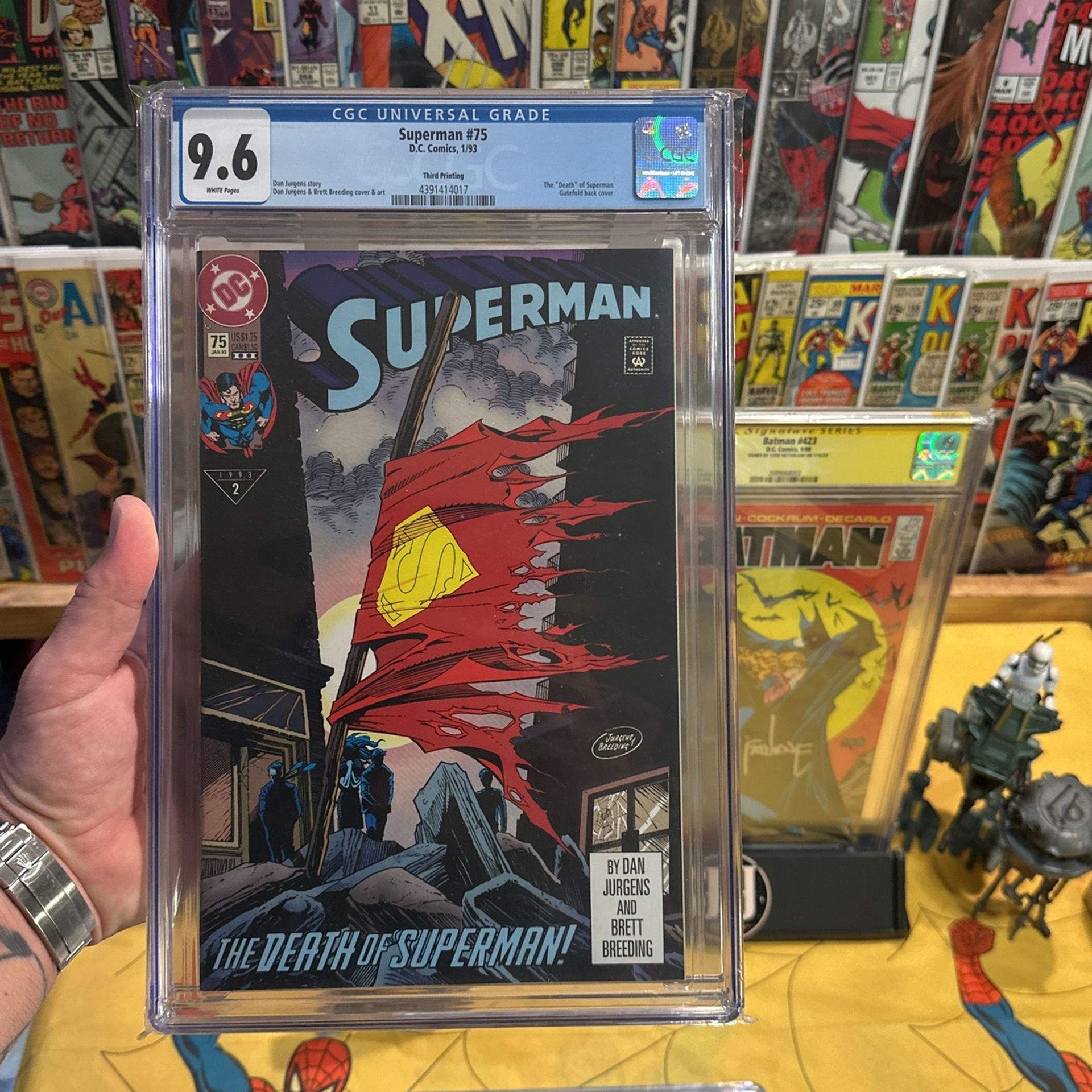 Death Of Superman Comic Book