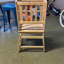 Wooden Toddler Tower