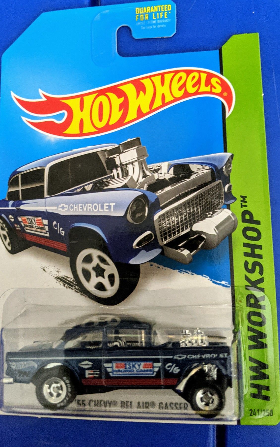 Hot wheels Super treasure Hunt 55 Chevy Bel air gasser