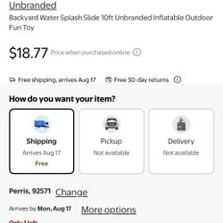 Slip N Slide $5 And 0 Cents . 