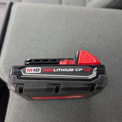 Milwaukee M18 Battery 1.5ah Compact 