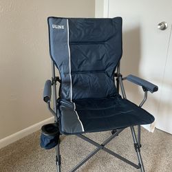 Uline “Glamping” Folding Chair.