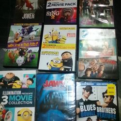 New Sealed DVDs 