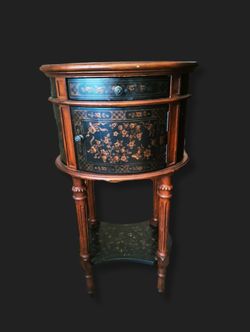 Italian-style walnut cabinet