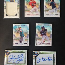 2025 Boys Of Summer Panini Baseball Cards