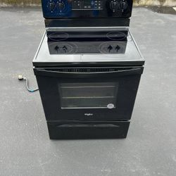 Whirlpool 30” electric range-flat top