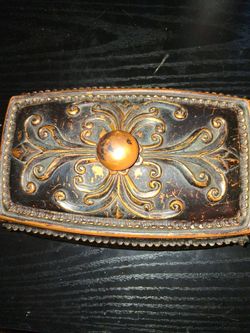 Antiqued Trinket box